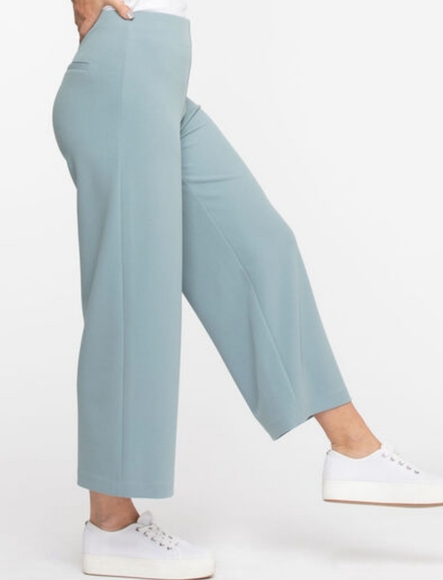 Pants - SIZE L CROP WIDE LEG PANTS